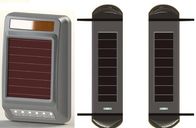 Le triple rayonne le détecteur actif actionné solaire de protection de périmètre de faisceaux d'infrarouge de la radio 100m