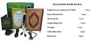 L'écran mot-à-mot Digital Tajweed d'OLED et le Quran de Tafseer parquent le lecteur avec le MP3