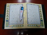 lecteur saint de stylo de Quran de Digitals d'affichage à LED de 4GB Avec le livre en cuir de quran