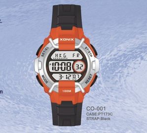 Montres électroniques de montre de Digital de quartz/de chronographe d'hommes imperméables