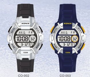Montres électroniques de montre de Digital de quartz/de chronographe d'hommes imperméables