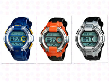 Montres électroniques de montre de Digital de quartz/de chronographe d'hommes imperméables