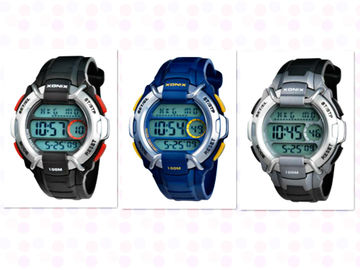 Montres électroniques de montre de Digital de quartz/de chronographe d'hommes imperméables