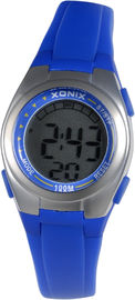 Montre de montres de Wateproof Digital de quartz d'enfants/de monsieurs de chiffre acier inoxydable