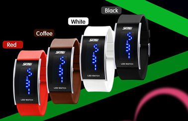 Résistant à l'eau unisexe d'atmosphère de la montre-bracelet 3 de la bande LED Digital d'unité centrale