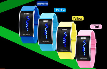 Résistant à l'eau unisexe d'atmosphère de la montre-bracelet 3 de la bande LED Digital d'unité centrale
