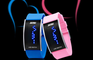 Résistant à l'eau unisexe d'atmosphère de la montre-bracelet 3 de la bande LED Digital d'unité centrale