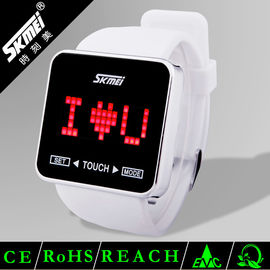 Montres de l'écran tactile de mouvement du Japon de conception LED Digital pour des amants