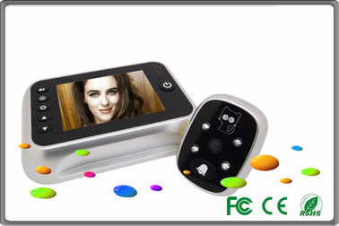 Interphone intelligent de villa visionneuse de trou d'affichage à cristaux liquides Digital de 3,2 pouces