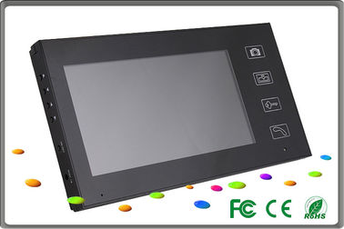 infrare 7" interphones de villa d'affichage à cristaux liquides, visionneuse numérique de porte de trou d'appareil-photo automatique