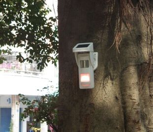 Détecteur solaire de l'alarme PIR avec le bruit et l'alerte légère aucune infraction