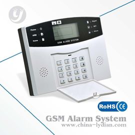 Alarme sans fil de sécurité de GM/M de ménage de la parole d'affichage à cristaux liquides, alarme 433MHz