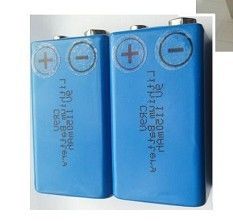 Batterie du détecteur de fumée CR9V 1200mAh 9.0V Li-mno2 de haute énergie qui respecte l'environnement
