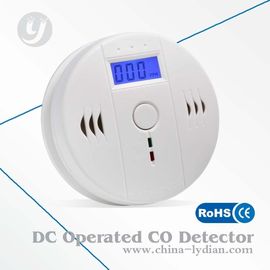 3 détecteur d'alarme de l'affichage Co d'affichage à cristaux liquides de x 1.5V avec EN50291, détecteur de monoxyde de carbone